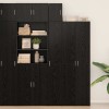 VidaXL Dulap de perete Stejar negru 30 x 42.5 x 40 cm Lemn compozit