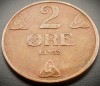 Moneda istorica 2 ORE - NORVEGIA, anul 1952 * cod 2317 - excelenta, Europa