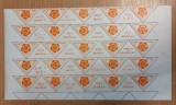 Romania 1957 - Al VI-lea Festival al Tineretului-Moscova,jumatate de coala
