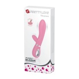 Cumpara ieftin Vibrator Thomas, Roz, 20.5 cm, Pretty Love