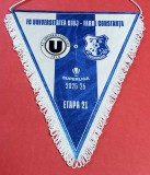 Fanion de protocol-oficial - meci fotbal UNIVERSITATEA CLUJ - FARUL CONSTANTA (sezonul 2025-2026 - etapa 21)