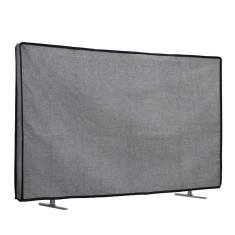 Husa pentru televizor de 49-50&quot; Kwmobile, Gri, Textil, 60193.19