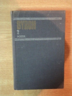 POEZIA VOL 2 de BYRON , 1986 foto