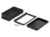 Carcasă desktop BOPLA BoVersa neagră 140x258x66mm IP66/IP68
