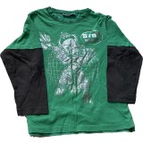 Bluza baiat , culoarea verde, marime 6 ani , 114 cm