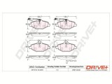 Dr!ve+ DP1010.10.0878 set placute frana,frana disc