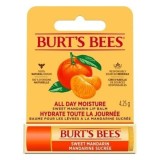 Balsam de buze, Burt&amp;#039;s Bees, Sweet Mandarin, Hidratare, Revigorare, Aromă Citrice, 4.25 g