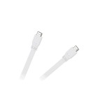 Cablu Hdmi alb plat v1.4 1.8m Cabletech