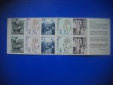 HOPCT TIMBRE SUEDIA MNH 975 REGELE CARL GUSTAV-CARNET-10 VALORI 1986-NESTAMPILAT
