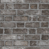 Noordwand Tapet &bdquo;Homestyle Brick Wall&rdquo;, negru si gri GartenMobel Dekor, vidaXL