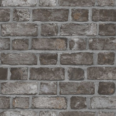 Noordwand Tapet „Homestyle Brick Wall”, negru si gri GartenMobel Dekor