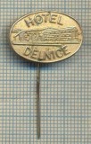 Y 449 INSIGNA- HOTEL DELNICE -CROATIA -IUGOSLAVIA -PENTRU COLECTIONARI