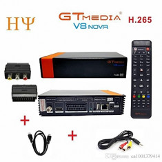 Gtmedia V8 NOVA H.265 DVB-S2 Satellite Receiver TV Tuner IPTV Youtube foto