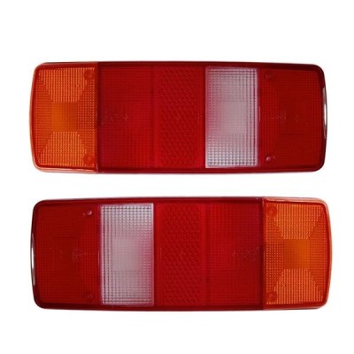 2 x Lumini Spate Sticla Camioane Remorca pentru MAN TGA TGL TGM TGS TGX,SCANIA,DAF,Mercedes-Benz Atego VW T4,Crafter Pritsche,Steyr Anh&amp;auml;nger E-omologa foto
