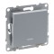 Intrerupator cap scara cu led Legrand Suno aluminiu 721316