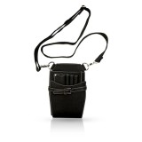 Cumpara ieftin Borseta foarfece frizerie - EUROSTIL - Neagra - 03621