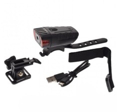 Far fata biciclete, 1 led, 300 LM, incarcare USB Cod:AWR1163
