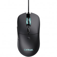 Mouse cu fir TRUST TR-24634, 10000 dpi, optic, 6 butoane, interfata USB 2.0, iluminare RGB, negru