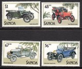 Samoa 1985 - Masini de epoca, serie neuzata