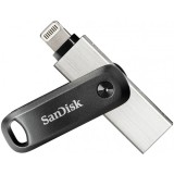 Memorie Externa USB-A 3.0 / Lightning SanDisk iXpand Go, 64Gb SDIX60N-064G-GN6NN