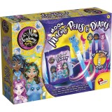 Set creativ - Carioci magice si jurnal - The Moon Academy PlayLearn Toys, LISCIANI