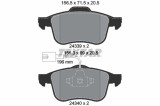 Set placute frana TEXTAR 2433901
