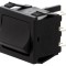 Comutator Rocker DP3T ON-OFF-ON 10A Negru