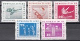 Germania RDG 1959 - Al treilea Festival de Gimnastică și Sport de la Leipzig, MNH