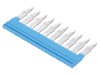Conector Punte Suruburi WEIDM&Uuml;LLER 10 Piste Albastra Seria A
