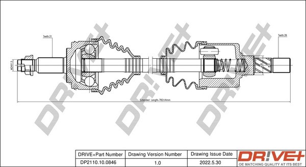 Dr!ve+ DP2110.10.0846 Planetara