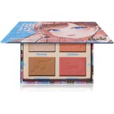 Rude Cosmetics Manga Face Palette paleta pentru fata multifunctionala faciale culoare Clever Kirei-Sama 11.2 g