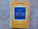 MANUAL DE MEDICINA INTERNA PENTRU CADRE MEDII - C. BORUNDEL, 1979