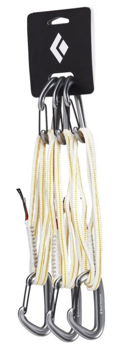 Set 3 bucle echipate Black Diamond MiniWire Alpine Quickdraw