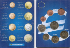 Cipru Set 8A - 1, 2, 5, 10, 20, 50 euro cent, 1, 2 euro 2008 - UNC !!! foto