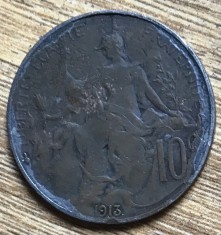 MNDSTR22 Republica Franceza 5 centimes 1913