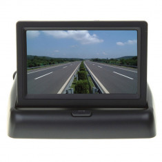 Aproape nou: Monitor auto 4.3 inch pentru camera video mers inapoi foto