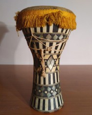 Toba tribala africana veche| piesa deosebita