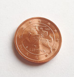 Lituania - 2 Cents / Euro centi - 2015 - UNC (din fisic), Europa