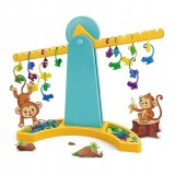 Joc educativ echilibru si numarare - Balanta Maimutelor