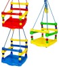 Leagan Plastic 3 Culori pentru Copii Peste 3 Ani, Suporta 40kg, Dimensiuni 34x34x34 cm, Plastic Non-Toxic, Fabricat in Ucraina