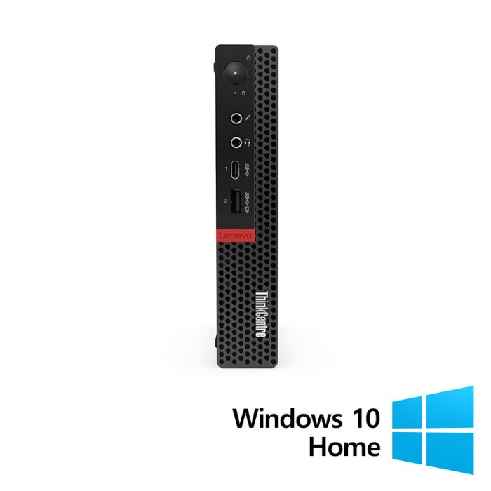 Calculator Refurbished Lenovo ThinkCentre M920q Mini PC, Intel Core i5-9400T 1.80 - 3.40GHz, 16GB DDR4, 256GB SSD + Windows 10 Home NewTechnology Medi