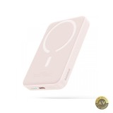 Baterie Externa Wireless Baseus Magnetic Mini 10000mAh 20W PD + FQI 1 x QI - 1 x USB-C Roz P10059001413-00