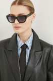 AllSaints ochelari de soare femei, culoarea negru