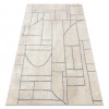 Covor FUSION 0806 crem / gri deschis - Geometric, modern, abstract, 80x150 cm