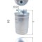 MAHLE KL 554D filtru combustibil