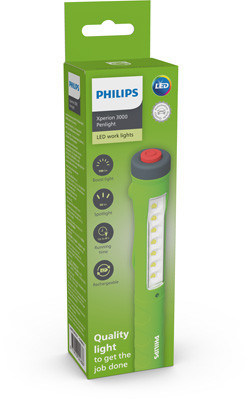 Lanterna Inspectie Portabila Cu Led 100 Lm Philips Xperion 3000 472152 X30PENX1 foto