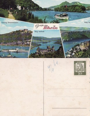 Ilustrata Germania- Rhin foto