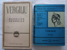 VERGILIU- BUCOLICE. GEORGICE (1967)+ ENEIDA (EDITIE COMENTATA), 1978 foto