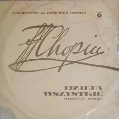 Disc vinil, LP. Dzieła Wszystkie, Complete Works-FRYDERYK CHOPIN