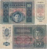 1915 ( 2 I ) , 10 kronen ( P-19 ) - Imperiul Austro-Ungar